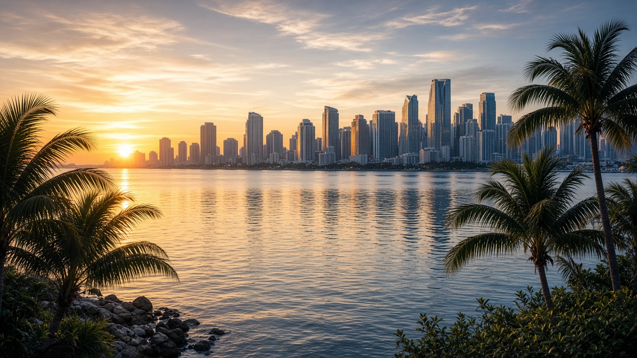 Miami Florida skyline